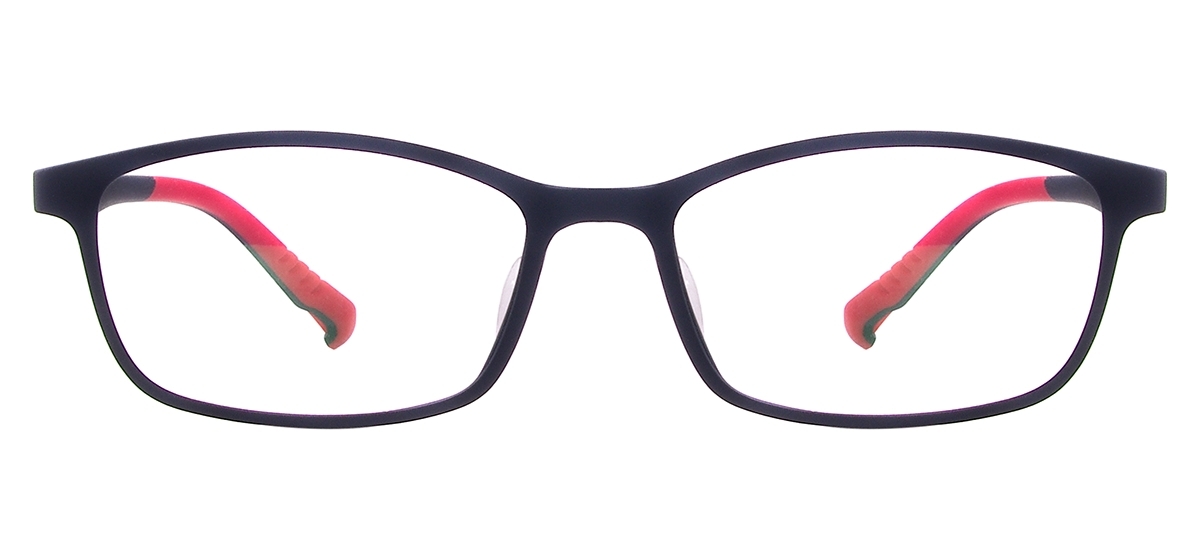TR90 Rectangle Optical Frames - Red