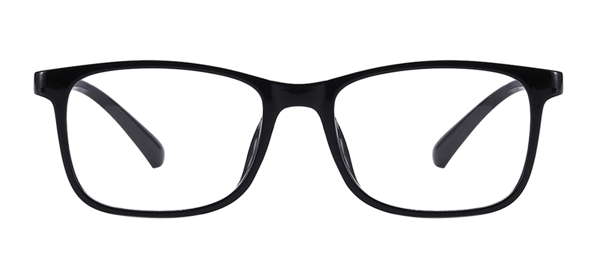 TR90 Square Eyewear Frames - Black
