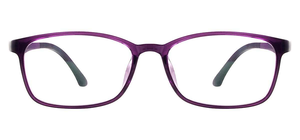 TR90 Rectangle Spectacle Frame - Purple