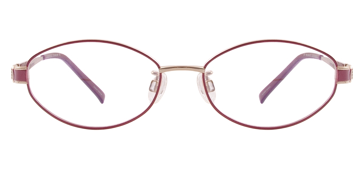 Women Fashion Titanium Glasses - Red