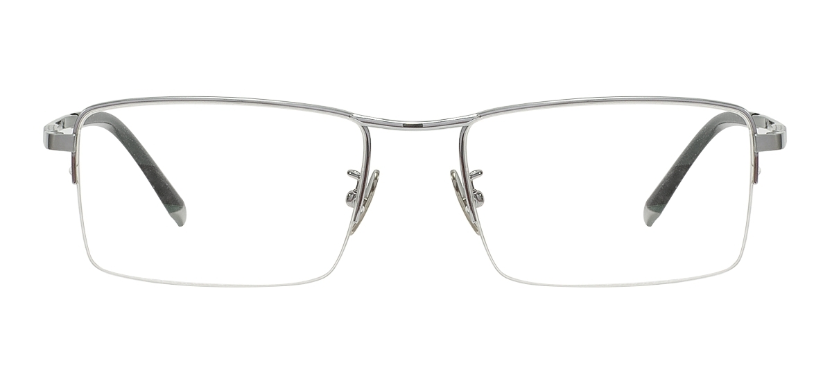 Titanium Large Eyeglasses - Silver