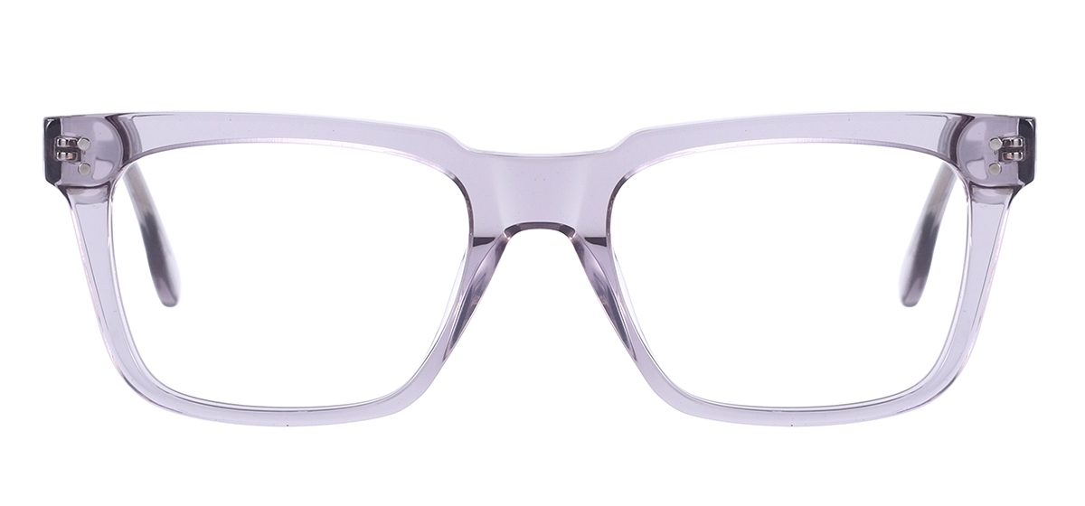 Acetate Clear Glasses Frame - Gray