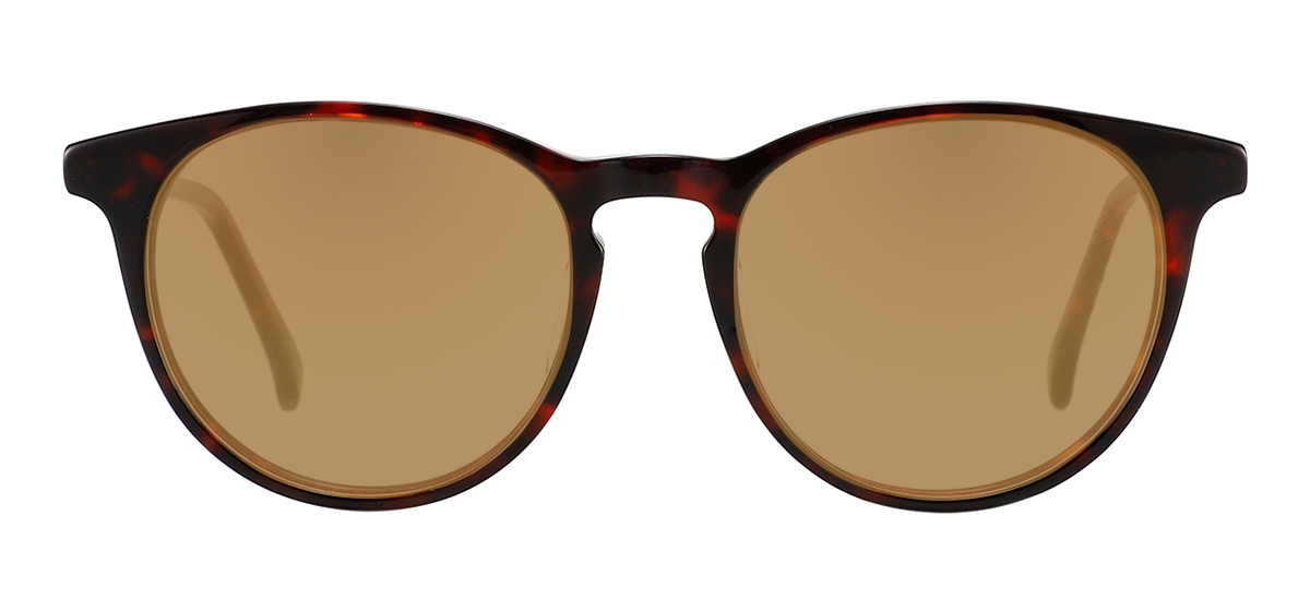 Round Vintage Sunglasses - Tortoise