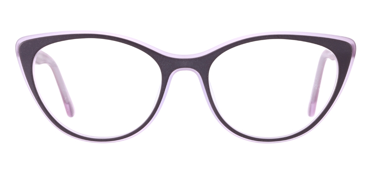 Kids Cat Eye Glasses - Purple