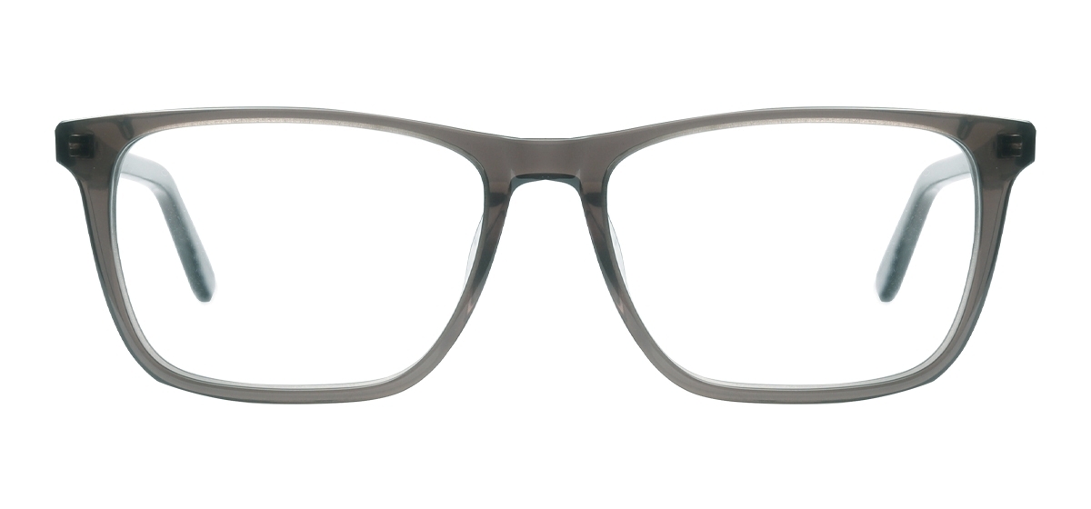 Rectangular Classic Eyeglasses - Gray