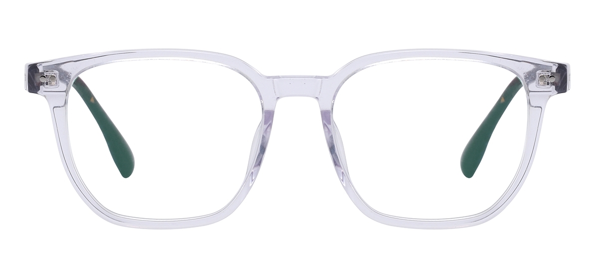 Men And Women Pure Plastic Eyeglasses - Transparency