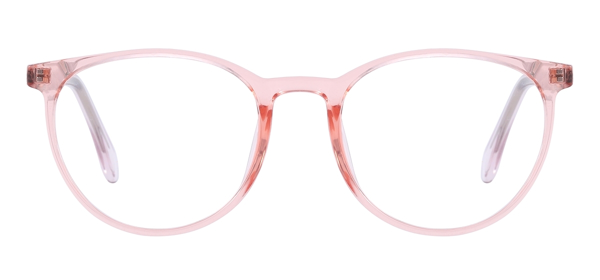 Acetate Glasses - Transparent Pink