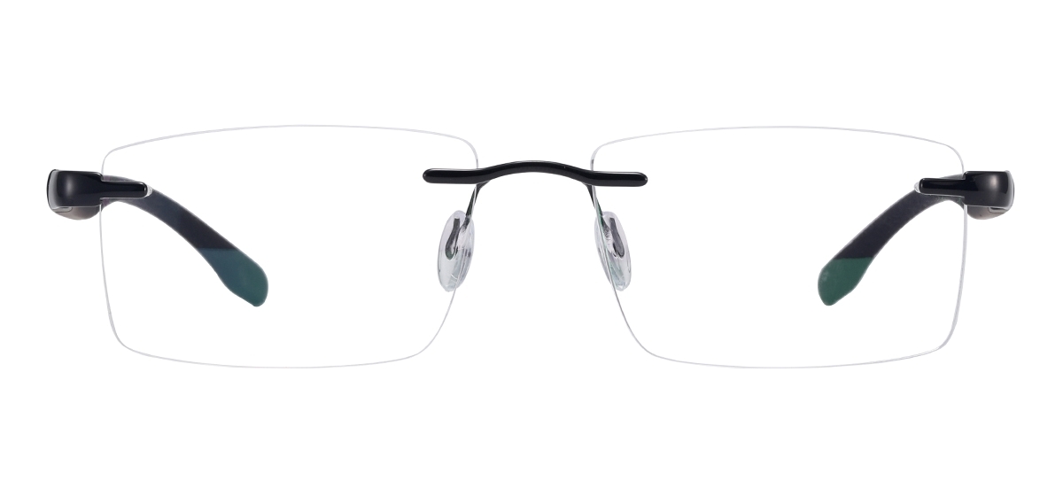 Metal Rimless Eyeglasses