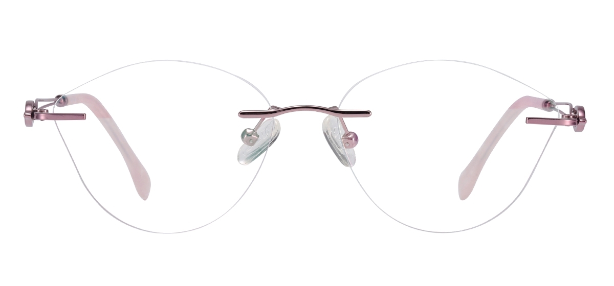 Cat Eye Rimless Spectacles
