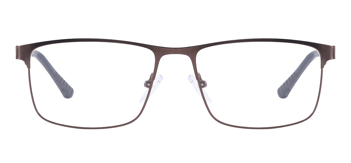 Rectangular Glasses - Brown