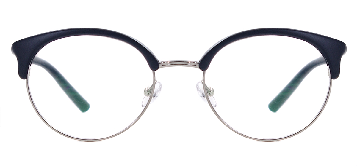 Women Round Glasses - Black