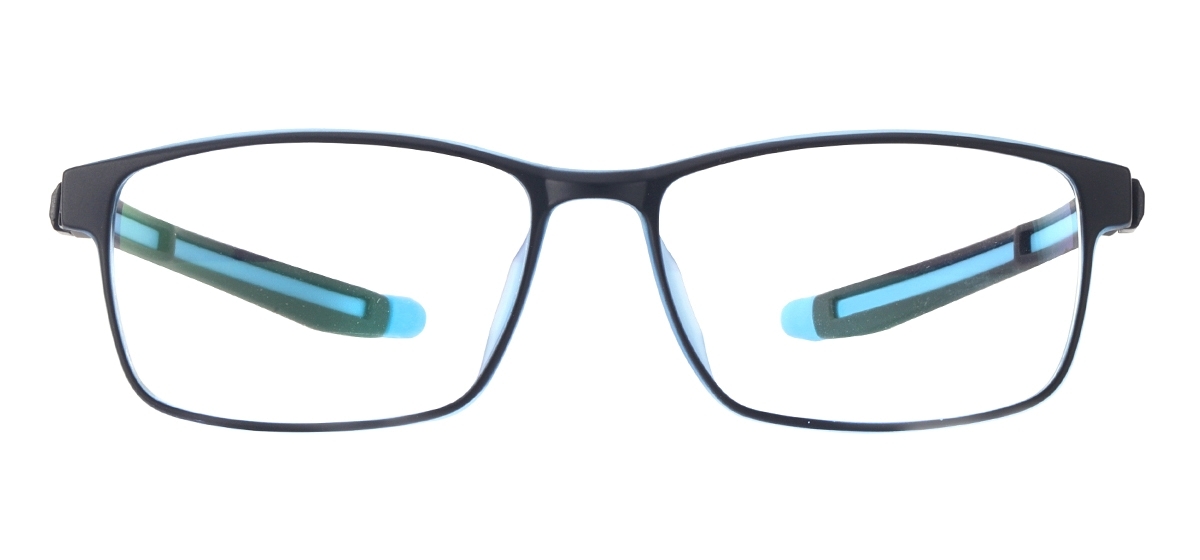 Sports Eyeglasses - Black Blue