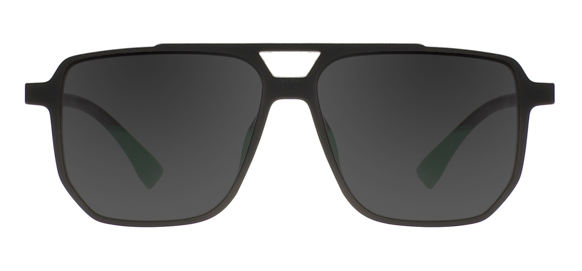 Large Oversized Sunglasses - Black