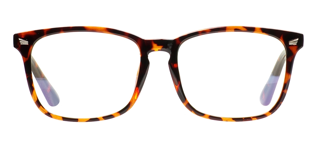 Classic Rectangular Spectacles - Tortoise