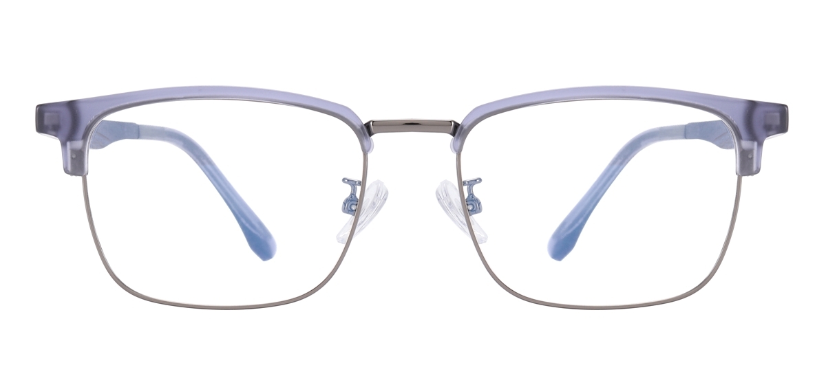 Vintage Browline Eyeglasses - Gray