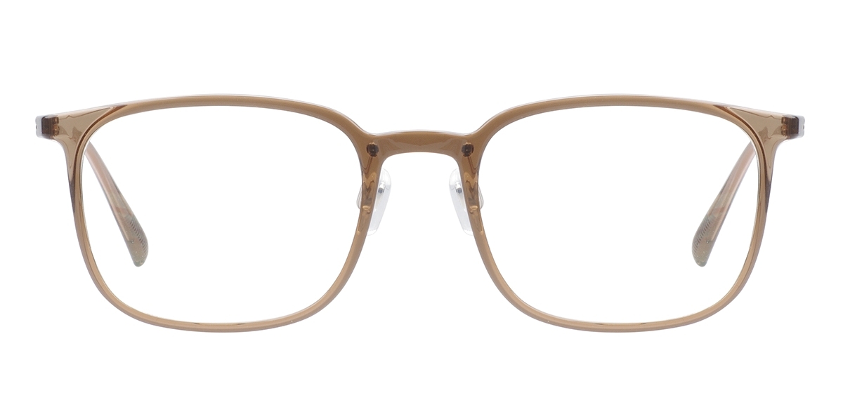 Lightweight Square Glasses - Brown