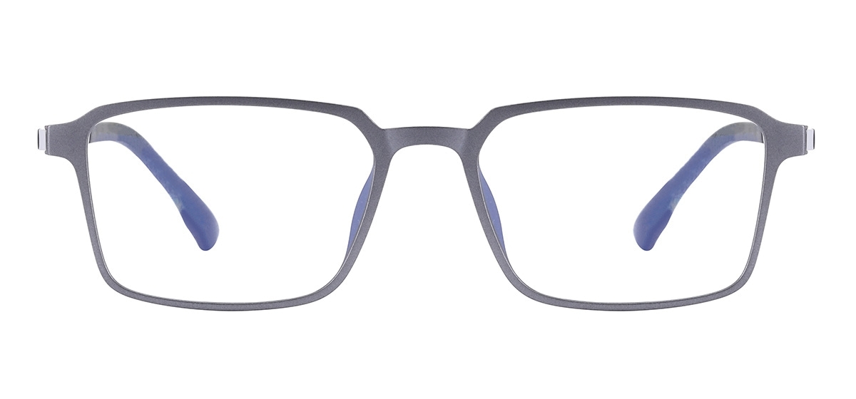 Rectangular Glasses - Gray