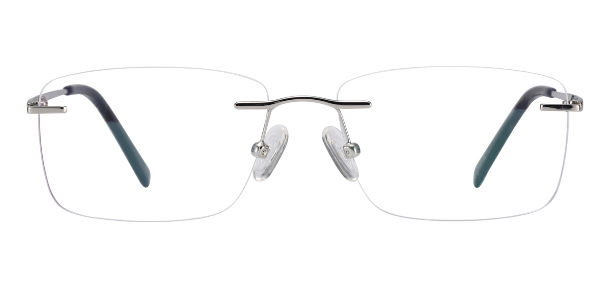 Rimless Rectangular Spectacles | TendaGlasses.com