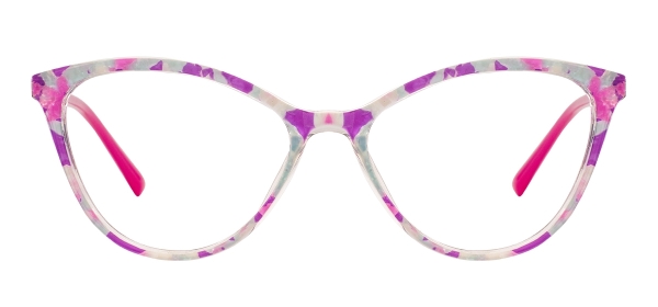 Women Cat Eye Glasses Frames With Spring Hinge