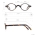Fashion Oval Optical Glasses