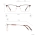 Rectangular Medium Eyeglasses Frame 