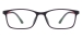 TR90 Rectangle Optical Frames - Red