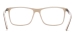 Acetate Square Eyeglass Frames - Brown