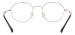 Round Retro Glasses - Rose Gold