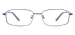 Women Metal Rectangle Eyeglasses