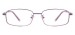 Women Metal Rectangle Eyeglasses