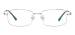 Classic Rectangular Glasses - Silver