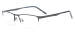 Men Half Rim Spectacles - Gray