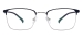 Square Metal Spectacles