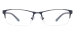 Men Rectangle Metal Spectacles