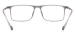 Rectangle TR90 Glasses Frames - Gray