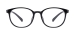 Oval TR90 Eyeglasses Frames - Black