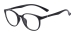 Oval TR90 Eyeglasses Frames - Black