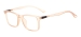 Square TR90 Full Rim Spectacles - Brown