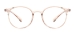 Round TR90 Eyeglasses Frames - Brown