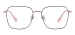 Square Metal Spectacles