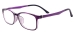 TR90 Rectangle Spectacle Frame - Purple