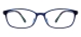 TR90 Oval Small Eyewear Frames - Blue