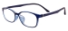 TR90 Oval Small Eyewear Frames - Blue