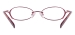 Small Metal Women Spectacles   - Red