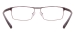 Metal Rectangle Spectacle Frames - Brown