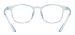 Round Clear Glasses Frame - Blue