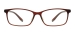 Lightweight Clear Glasses Frame - Brown