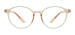 Round TR90 Eyewear Frames - Brown