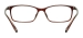 Lightweight Clear Glasses Frame - Brown