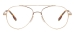 Double Bridge Eyeglasses - Gold